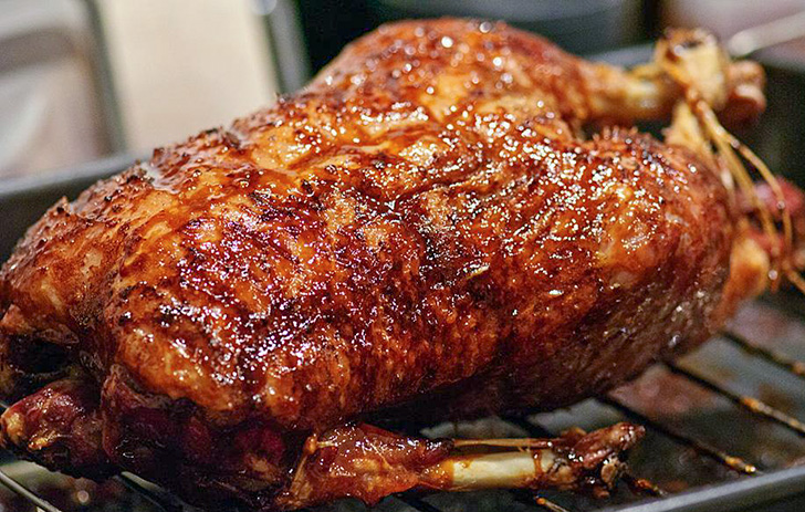 whole roast crispy duck recipe